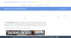 Desktop Screenshot of e-szwedzki.com